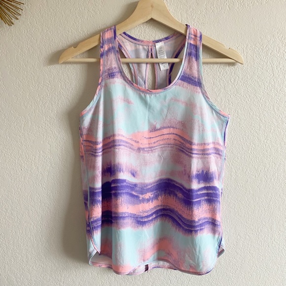 Ivivva Sun Sprinter Singlet Multi-Colored Tank Top - Picture 2 of 9